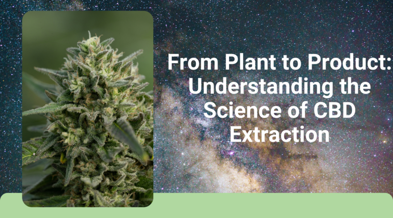 From Plant to Product: Understanding the Science of CBD Extraction