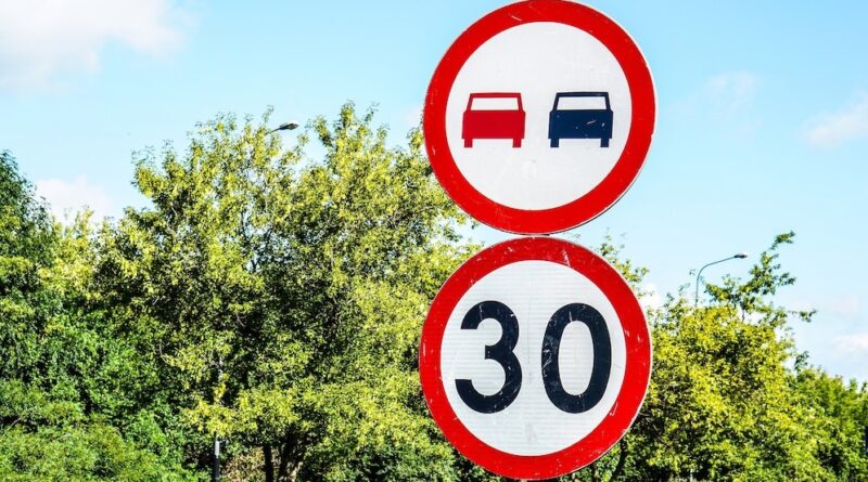 speed limit road signs