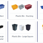industrial plastic bins